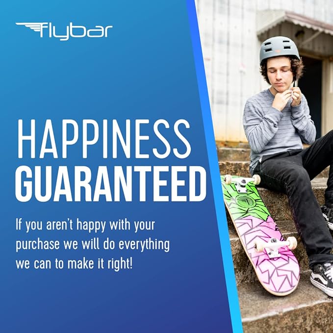 Flybar Bike Helmet- Multi Sport Dual Certified Adjustable Dial, Lightweight Skateboard Helmet, Roller Skating, Pogo, Electric Scooter, Snowboard, Boys and Girls Kids- Adults Helmets-StrideForce Fitness
