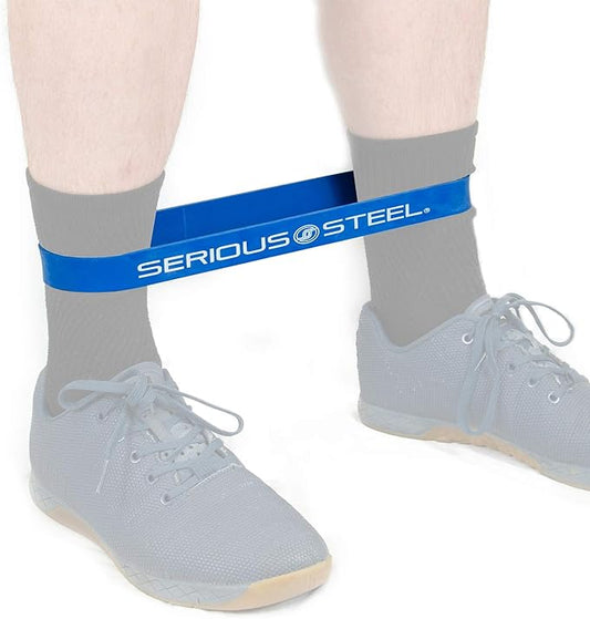 Serious Steel Fitness 12 inch Resistance Band - Deadlift & Hip Band for Glute Activation & Dynamic Warm Up-StrideForce Fitness