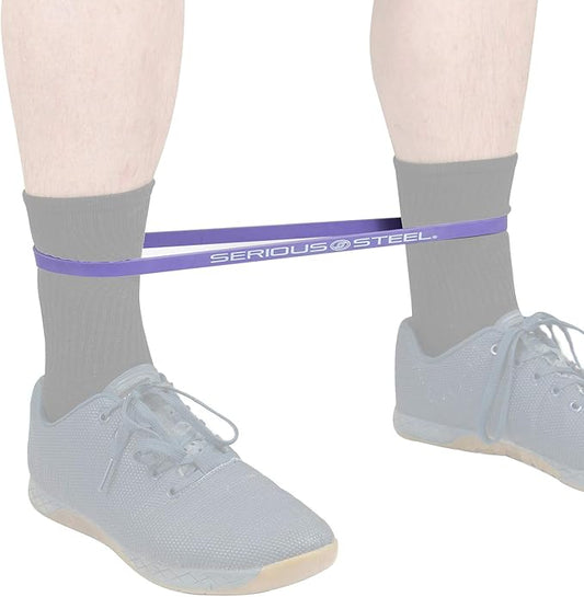 Serious Steel Fitness 12 inch Resistance Band - Deadlift & Hip Band for Glute Activation & Dynamic Warm Up-StrideForce Fitness