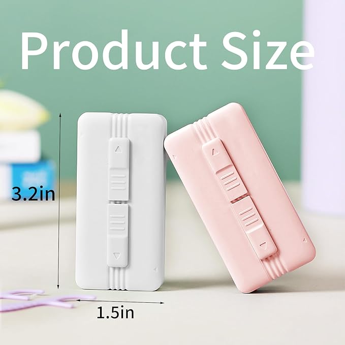 Portable Dental Floss Dispenser with Dual-Line Floss Picks – Travel-Friendly Tooth Cleaning Tool with Mint Flavor for Fresh Breath – Effective Oral Care Holder for Teeth, Flossers, and Toothpicks.