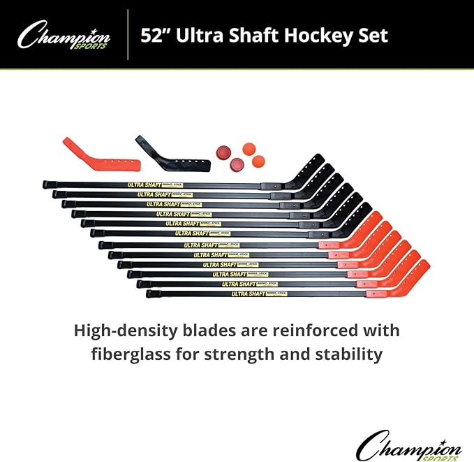 Champion Sports Ultra Shaft Hockey Set-StrideForce Fitness