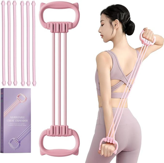 Resistance Bands with Handles, Single Resistance Bands, Exercise Bands with Comfortable Handles, Resistance Training, Physical Therapy, Home Workouts, Fitness, Pilates-StrideForce Fitness