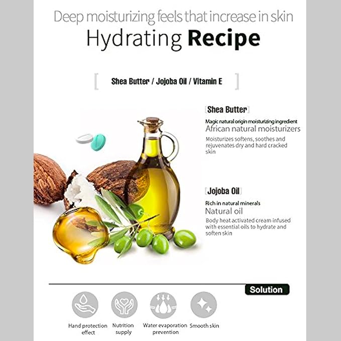 Epielle Hydrating Foot Masks 6 Pairs, Deep Moisturizing Socks for Dry Feet & Cracked Heels, Relieve and Soften with Shea Butter & Jojoba Oil, Korean Skin Care, Spa Set, Self Care Gifts for Women-StrideForce Fitness