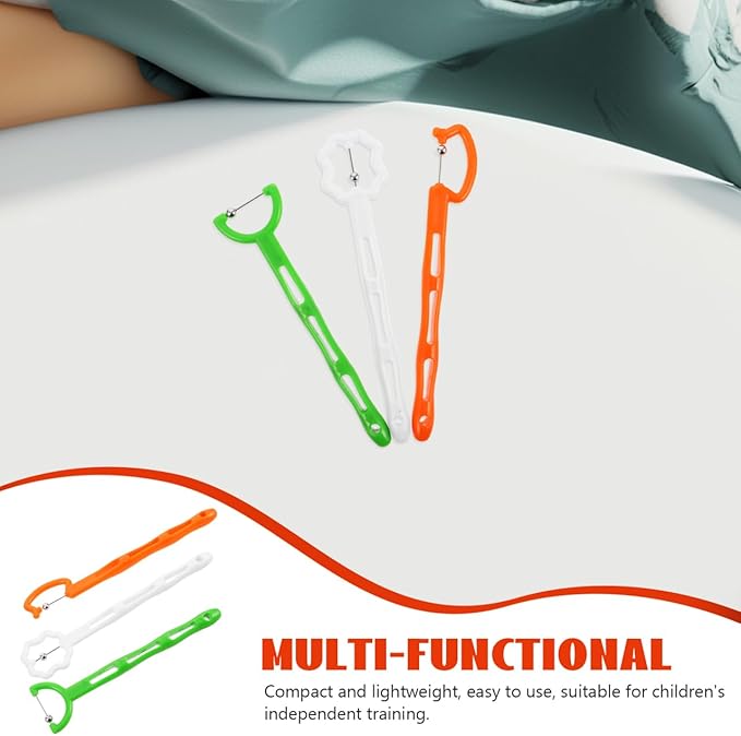 Didiseaon 3pcs Oral Muscle Trainer Tongue Muscle Exerciser for Kids Speech Therapy Materials and Oral Motor Therapy Tool for Jaw and Tongue Training