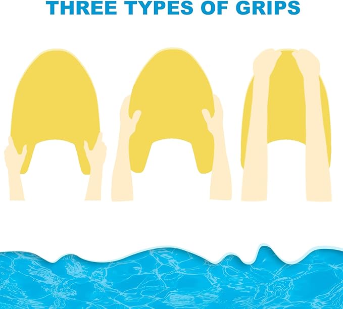 EPP Swimming Kickboard, Training Board, with Ultra-Lightweight and Great Buoyancy for Swimming Lessons, Lap Swimming, Water Aerobics-StrideForce Fitness