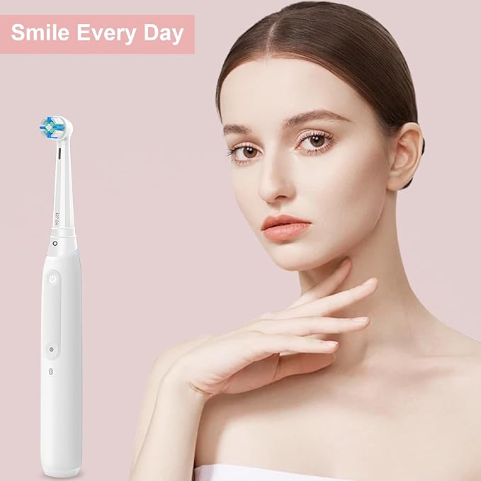 iO Replacement Heads Compatible with Oral B iO 2/3/4/5/6/7/8/9/10/Deep Clean Series Electric Toothbrush, Brush Heads Compatible with Oral B iO with Medium Bristles Care Your Teeth (12 White)