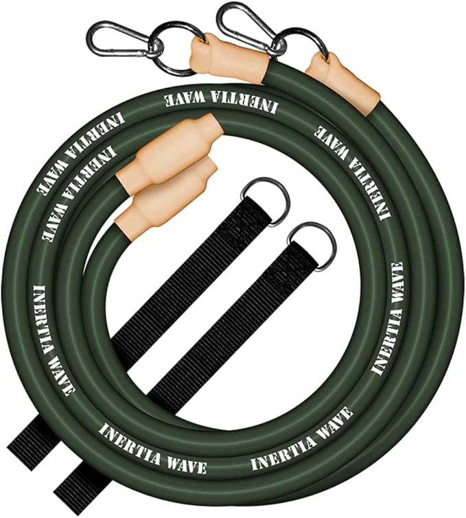 Dynamic Rubber Battle Ropes Alternative for Home and Gym
