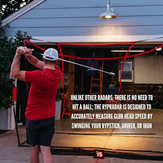 RYP Golf Radar Swing Speed Monitor and Radar for Rypstick-StrideForce Fitness