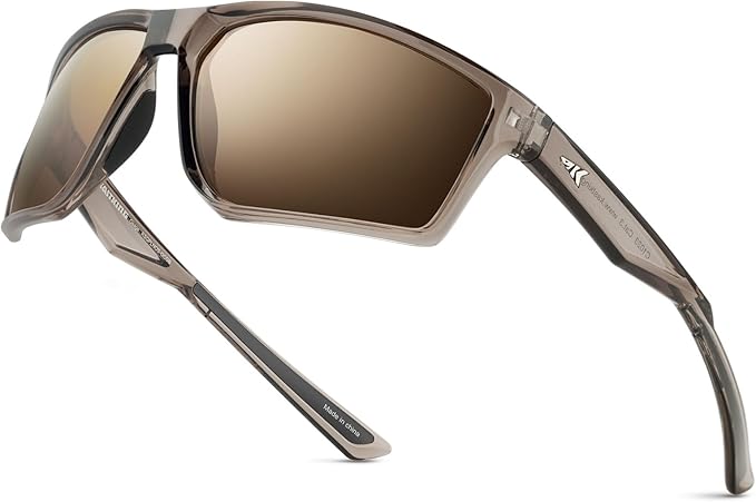 KastKing Osage Polarized Sport Sunglasses for Men and Women, Ideal for Driving Fishing Cycling Running, UV Protection-StrideForce Fitness