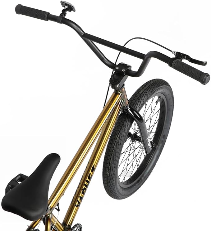 Freestyle BMX Bike, 20 Inch Yaphet Bicycle for Teen Beginner and Adult Riders, Bike with Hi-Ten Steel Frame, Multiple Colors-StrideForce Fitness