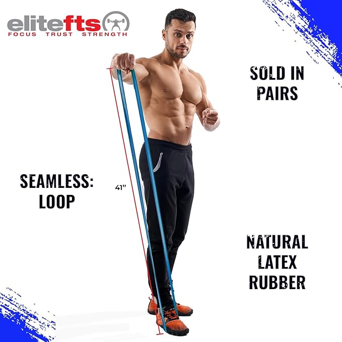 EliteFTS Pro Resistance Band - Boost Core Stability and Flexibility with This Portable, Joint-Friendly Tool-StrideForce Fitness