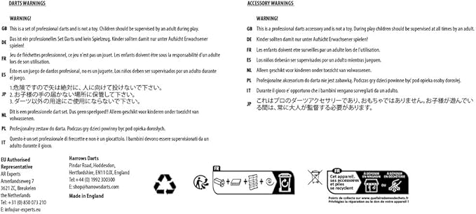 Harrows Dart Board Quadro I Unique and Exclusive 3 Scoring Zones I Ultimate Challenge 240 Maximum Score I Darts Board with Ultra Thin Knife Wire I Compatible with Dart Board Stand, Dart Board Lighting-StrideForce Fitness