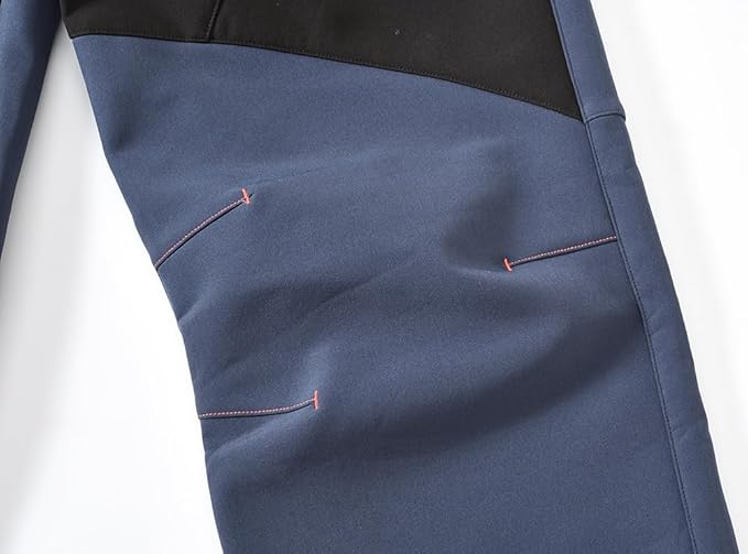 YSENTO Men's Fleece Lined Ski Snow Pants Winter Waterproof Softshell Insulated Hiking Cargo Pants-StrideForce Fitness