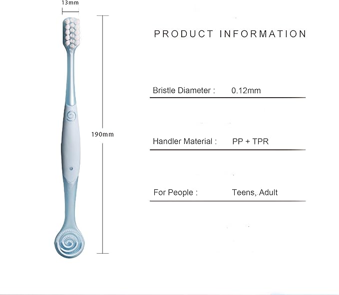 V-Shaped Orthodontic Toothbrush Dental Brush for Braces, for Kids/Teens/Adult, for Sensitive Teeth, for Delicate Gums, Soft Bristles, Toothbrush for Braces, with Tongue Cleaner, Pink, 3pcs