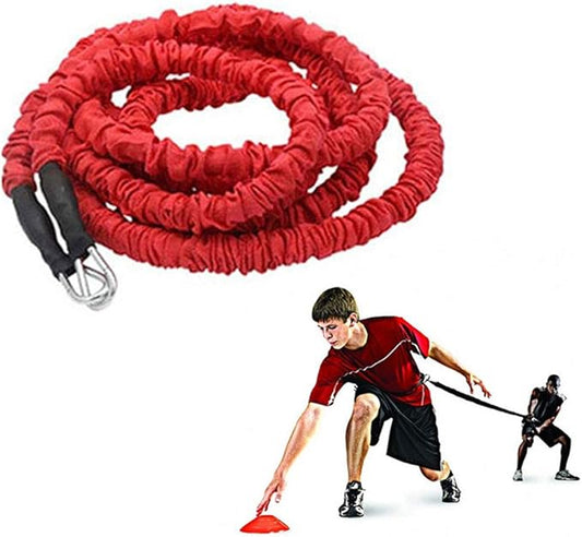 YNXing Resistance Training Rope Explosive Force Bounce Physical Training Resistance Rope Improving Speed, Stamina and Strength-StrideForce Fitness