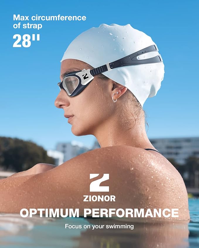ZIONOR Swim Goggles, G1 SE Swimming Goggles Anti-fog for Adult Men Women-StrideForce Fitness
