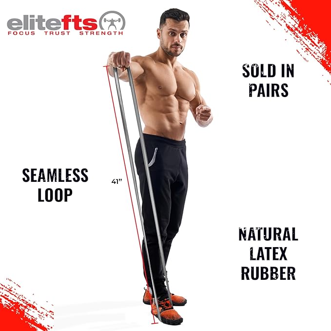 EliteFTS Pro Resistance Band - Boost Core Stability and Flexibility with This Portable, Joint-Friendly Tool-StrideForce Fitness