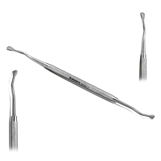 MEDSPO Professional Dental Instruments Osteotome Periotome Luxating Elevator Implant | Orthodontic PDL Teeth | Surgical Root Extraction Spreading (Sinus Lift Elevator Sinus Handle Set of 5)