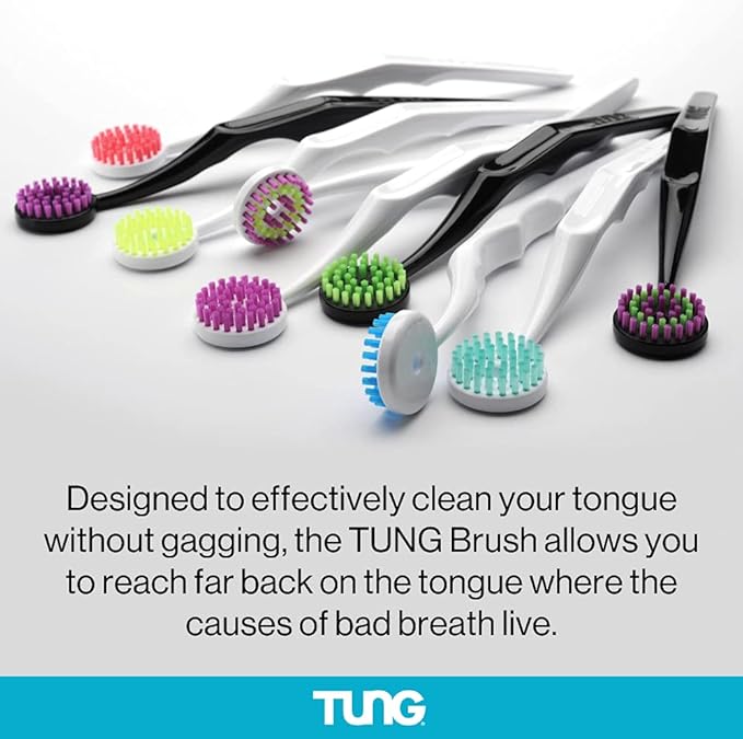 Peak Essentials | Tung Tongue Gel | Fresh Mint Tongue Cleaning Paste | Bad Breath and Halitosis | Mouth Odor Eliminator | Use with Tongue Brushes & Scrapers | Made in America (1 Pack)
