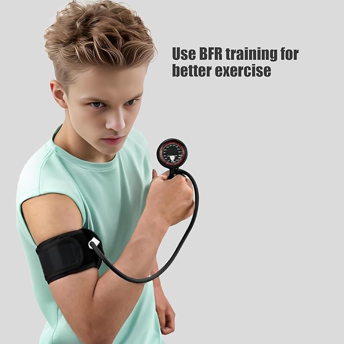 2025 New BFR Training System Blood Flow Restriction Bands Occlusion Training Gym Restricting Venous Growth Hormone and Muscle Strength Training Fitness Workout Body Building-StrideForce Fitness