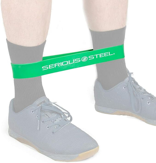 Serious Steel Fitness 12 inch Resistance Band - Deadlift & Hip Band for Glute Activation & Dynamic Warm Up-StrideForce Fitness