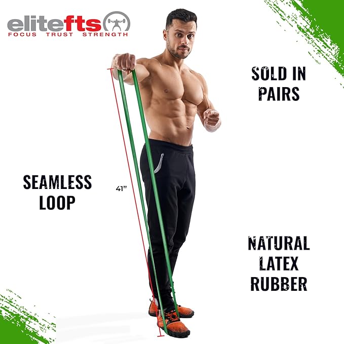 EliteFTS Pro Resistance Band - Boost Core Stability and Flexibility with This Portable, Joint-Friendly Tool-StrideForce Fitness