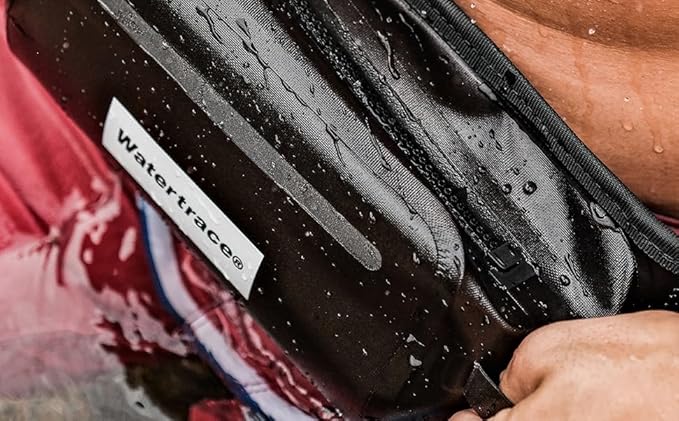 Waterproof Fanny Pack Snorkeling Bag Waist Bag For Canoe Kayaking Rafting Surfing Swimming Boating Storage Pack Paddle Board (Black)-StrideForce Fitness