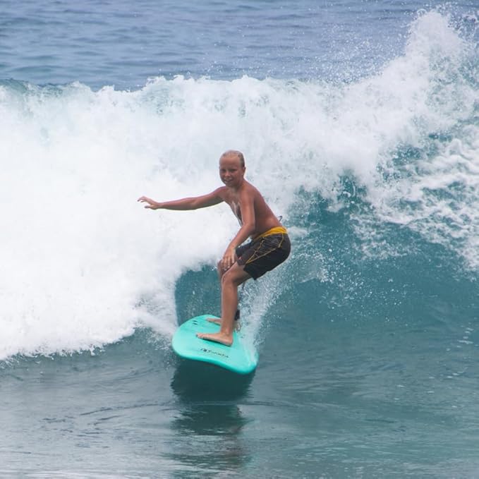 Rock-It 6' Albert Performance Fish Soft Top Surfboard Surf Board, Foam Surfboard, Kids Surfboard, Adult Surfboard, Tabla De Surf, Beginner Surfboard-StrideForce Fitness