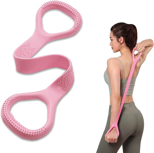 Resistance Bands,Professional Exercise Bands Long Natural Latex Elastic Bands, Perfect for Strength Training,Physical Therapy,Yoga,Pilates,Stretching-StrideForce Fitness