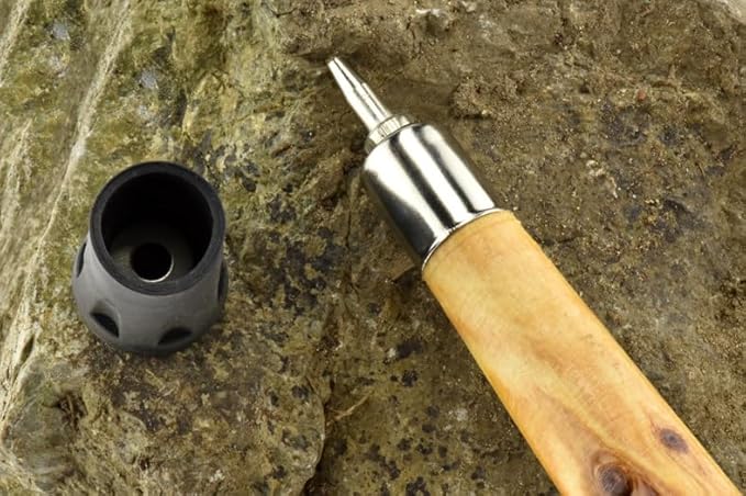 SE 3 Piece 55" Detachable Pine Wood Walking/Hiking Stick with Metal Tip, Reinforced Rubber Tip, and Water-Resistant Travel Pouch - Portable and Durable for Outdoor Adventures-StrideForce Fitness