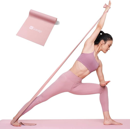 KEEP Resistance Bands for Working Out, Exercise Bands for Legs and Booty, Natural Latex Workout Bands for Women and Men, Stretch Bands for Exercise, Physical Therapy, Fitness, Pilates-StrideForce Fitness