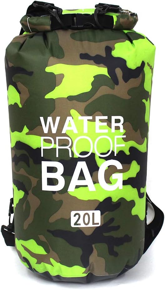 Waterproof Dry Bag 2L/5L/10L/15L/20L/30L, Roll Top Sack Keeps Gear Dry for Kayaking, Rafting, Boating, Swimming, Camping, Hiking, Beach, Fishing with Free Waterproof Phone Case-StrideForce Fitness