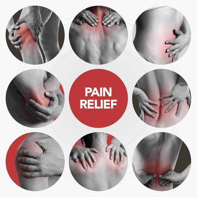 TENS Unit Muscle Stimulator - Non-Invasive EMS Therapy Machine for Neck, Shoulder & Back Pain Relief, Sciatica, Arthritis - Safe & Portable with 12 Modes & 20 Intensity Levels