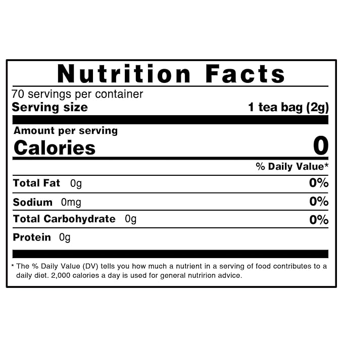 TEARELAE - Lemon Ginger Tea Bags, 70 Count - Natural & Pure Herbal Tea with Ginger Root, Lemon, Lemongrass - Non-GMO - Caffeine-free - Support Healthy Digestion-StrideForce Fitness