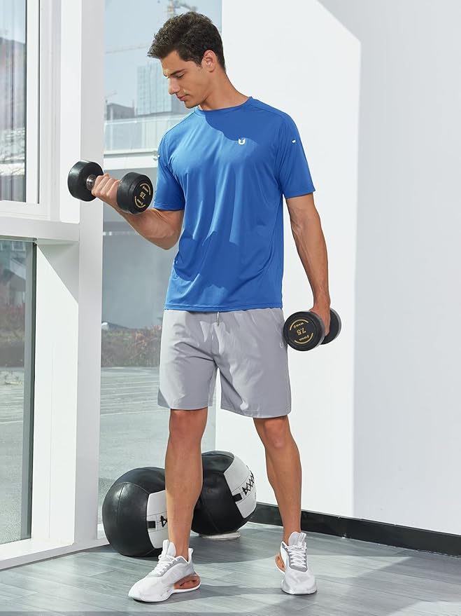 NORTHYARD Men's Athletic Running T-Shirts Quick Dry Workout Shirts Short-Sleeve Sports Gym Tee Tops Performance Activewear-StrideForce Fitness