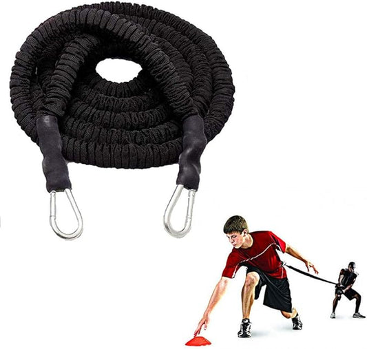 YNXing Resistance Training Rope Explosive Force Bounce Physical Training Resistance Rope Improving Speed, Stamina and Strength-StrideForce Fitness