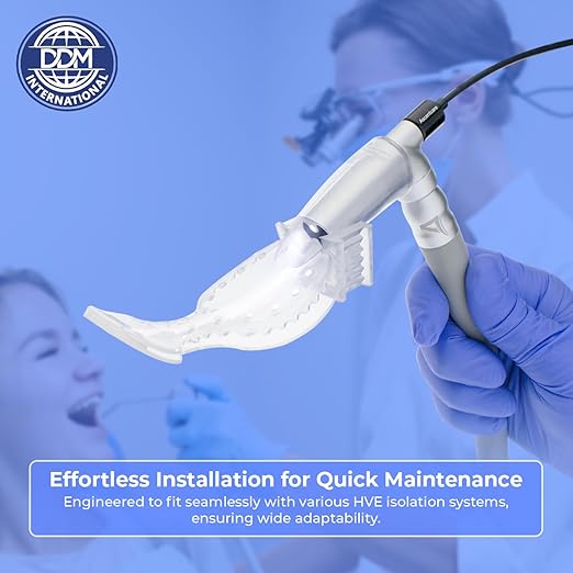 DryShield Isolite Style Mouthpieces - Pediatric Size (Box of 4) Autoclavable Reusable Soft Silicone with Tongue Shield & Cheek Retractor