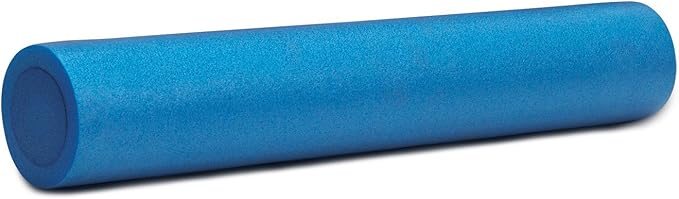 Body-Solid High Density Foam Roller - 36'' Ultra Firm Roller for Back Pain, Physical Therapy, Deep Tissue Massage & Resilient Fitness Equipment, Blue-StrideForce Fitness