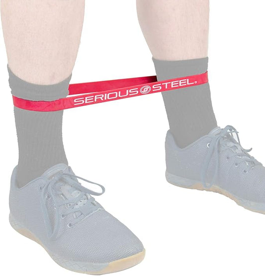 Serious Steel Fitness 12 inch Resistance Band - Deadlift & Hip Band for Glute Activation & Dynamic Warm Up-StrideForce Fitness