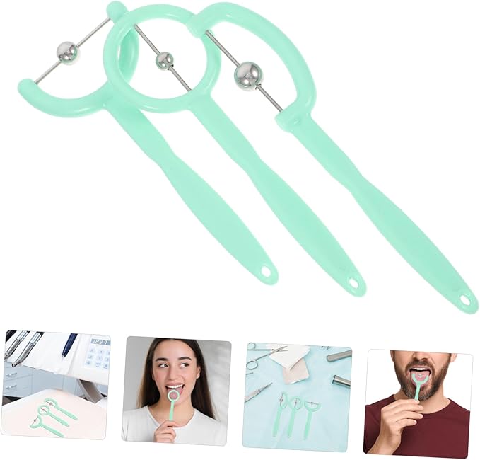 Tongue Tip Elevation Trainer Portable Oral Muscle Exerciser for Boy Girl Speech Development Tongue Thrust Therapy Tool for Articulation Improvement