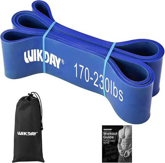 Resistance Bands for Working Out, Exercise Bands, Workout Bands, Pull Up Assistance Bands for Body Stretching Training Physical Therapy Muscle Training for Men & Women-StrideForce Fitness