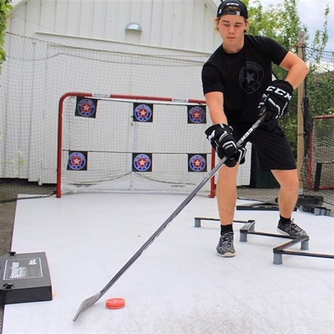 Better Hockey Extreme Passer Puck Rebounder - Clamp-On Pro Professional Quality Sports Training Aid for Passing, Shooting and One Timers - 30 Inch Size-StrideForce Fitness