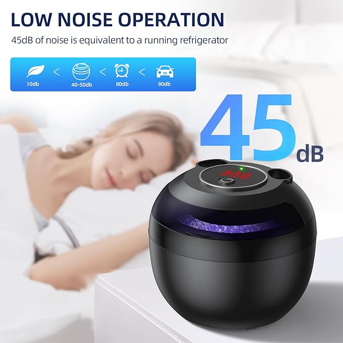 Ultrasonic Retainer Cleaner, Retainer Cleaner Machine for Dentures, Mouth Guards, Braces, Toothbrush Heads, Jewelry with 200ML Capacity, 45kHz Retainer Cleaning, 4 Modes for All Denture Brush