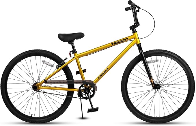 20 24 26 Inch BMX Race Bike Trident Bicycles Beginner-Level to Advanced Riders with 2 Pegs, Multiple Colors-StrideForce Fitness
