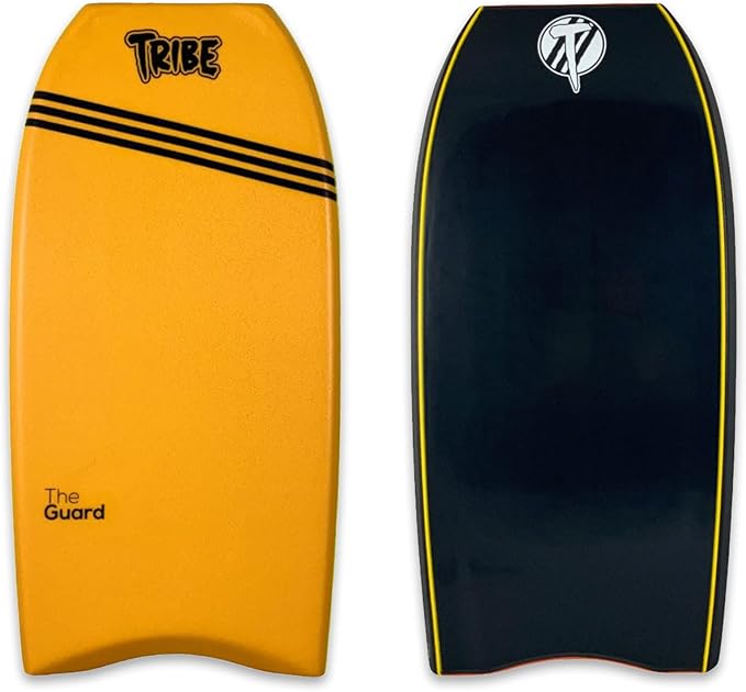T Tribe Guard Bodyboards - Body Boards for Adults and Kids - Board for Waves - Boogie Board for Beach Bodyboarding (34", 36", 38", 39", 40", 41'', 42'', 43" & 44")-StrideForce Fitness