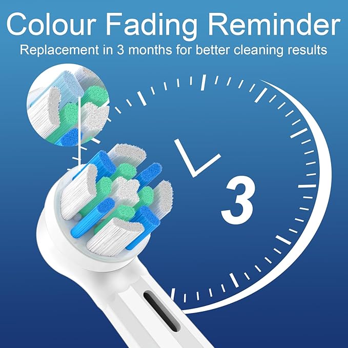 10 Pack IO Replacement Heads Compatible with Oral b IO 2/3/4/5/6/7/8/9/10 Series Electric Toothbrush, Brush Heads Refills Compatible with Oral B IO for Teeth Clean (White)