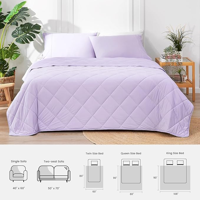 Cozy Bliss Cooling Blanket for Hot Sleepers, Q-Max 0.4 Cooling Comfort Queen Size, Cold Blankets for Night Sweats Sleeping, Ultra-Cool Lightweight Breathable Summer Blanket for Bed-StrideForce Fitness