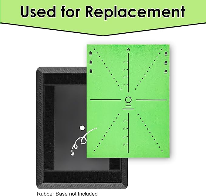 Golf Hitting Mat with Swing Path Tracer – Durable Golf Practice Mat for Indoor/Outdoor Use, Driving & Chipping Training – Golf Training Aid and Gift for Men & Women-StrideForce Fitness