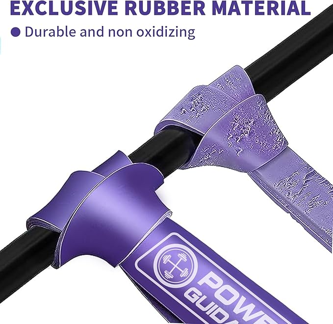 POWER GUIDANCE Resistance Bands, Set of 5 Pull Up Bands, Pull Up Assistance Bands, Exercise Bands, Resistance Bands Set for Legs, Working Out, Muscle Training, Physical Therapy, Shape Body-StrideForce Fitness