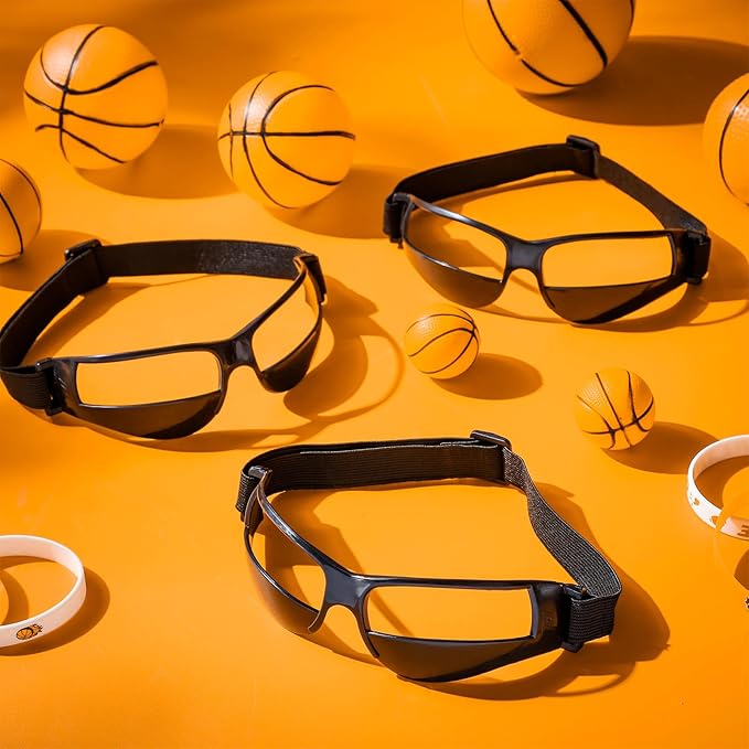 Dribbling Goggles Basketball Sports Glasses Adjustable Dribbling Black Goggles Basketball Training Equipment-StrideForce Fitness